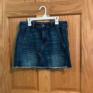 American Eagle denim mini skirt